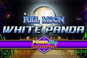 Playtech : Full Moon: White Panda PowerPlay Jackpot - BOYBET168